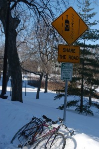 Share the Road - Winter